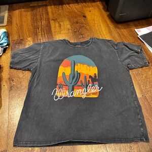 Wrangler Charcoal Graphic Tee